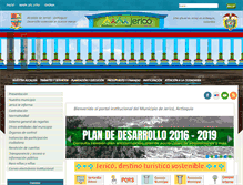 Tablet Screenshot of jerico-antioquia.gov.co